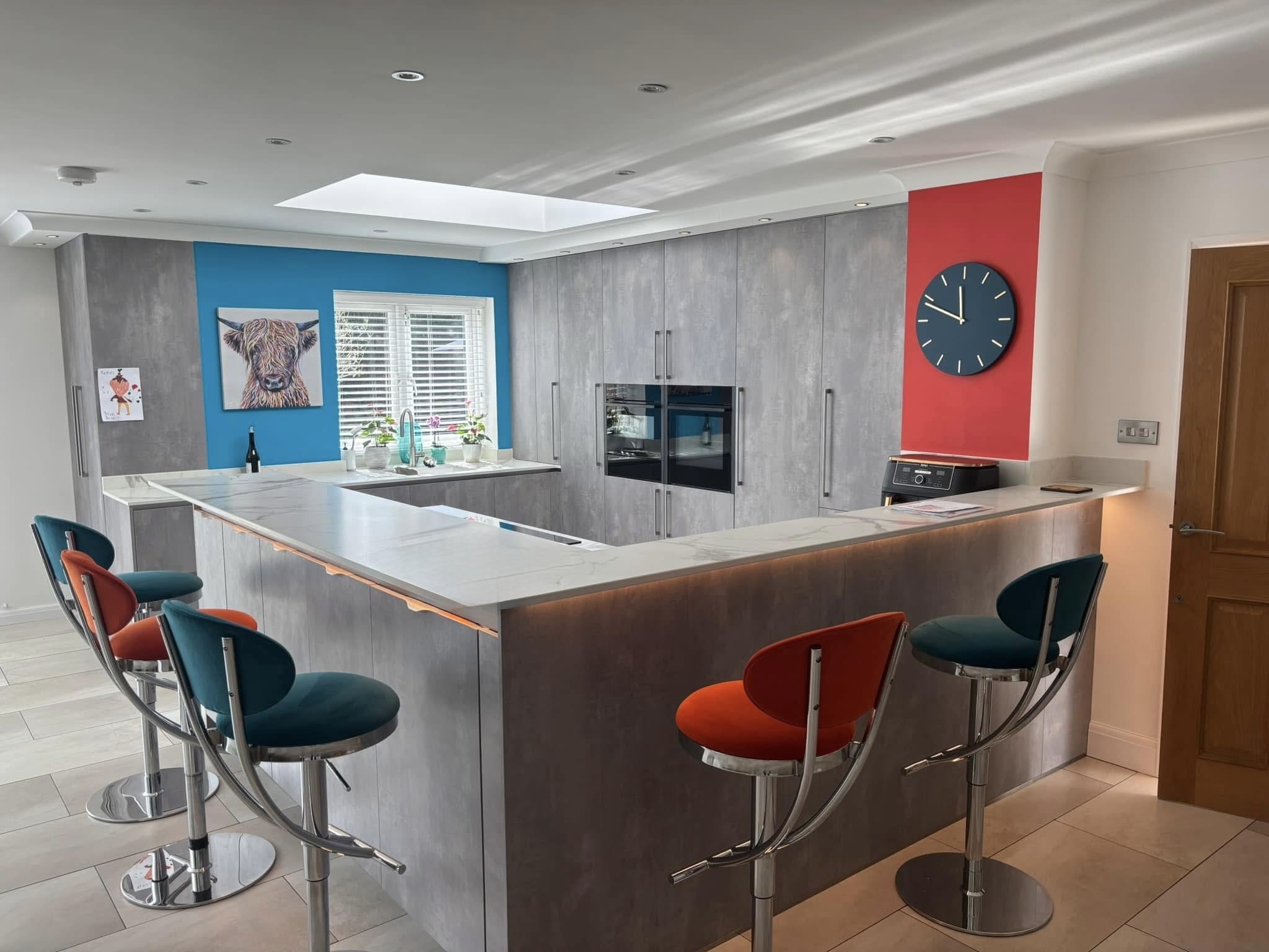 Hacker kitchens putty concrete style kitchen