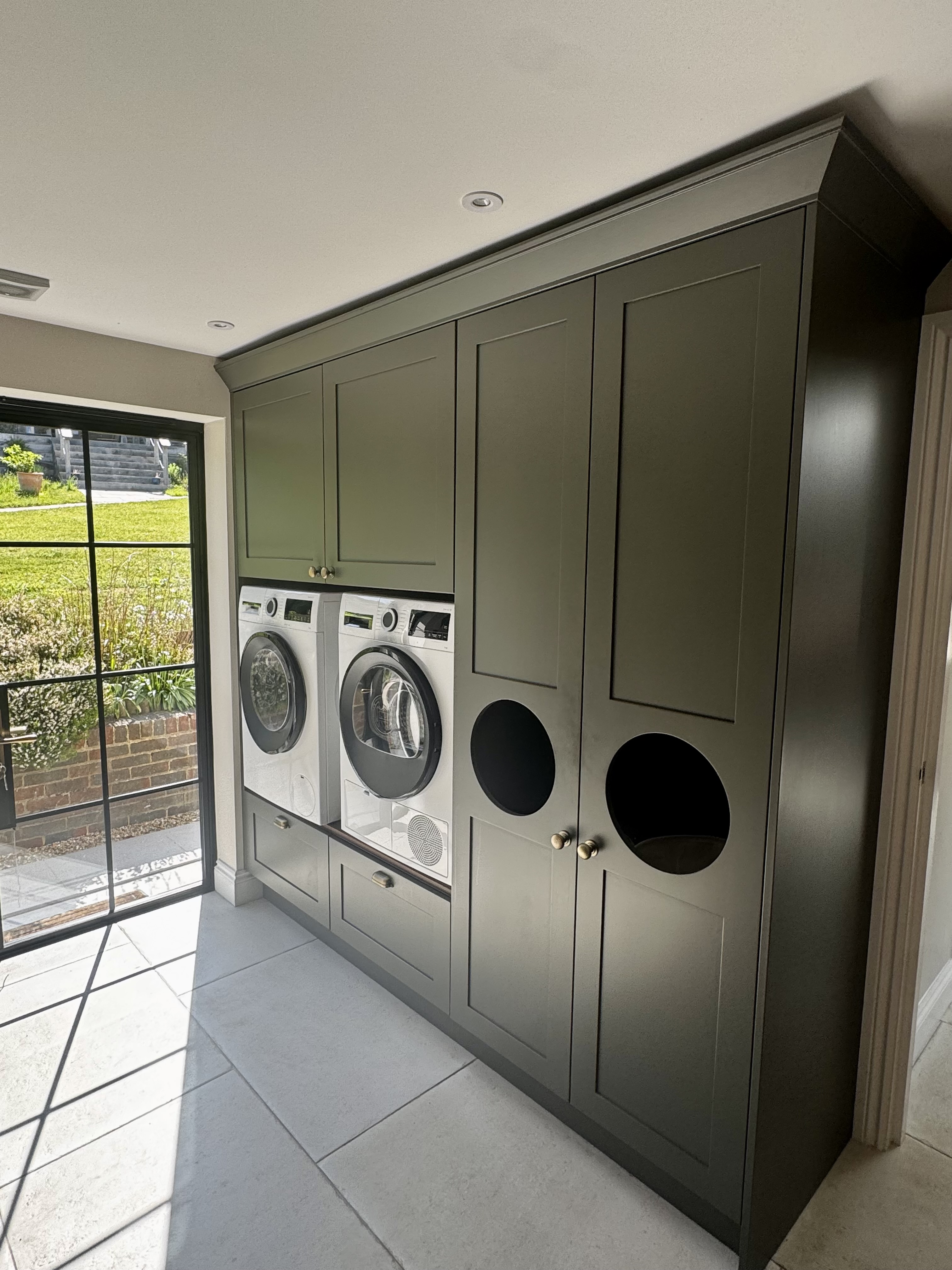 Caledonia Kitchens utility Laundry room
